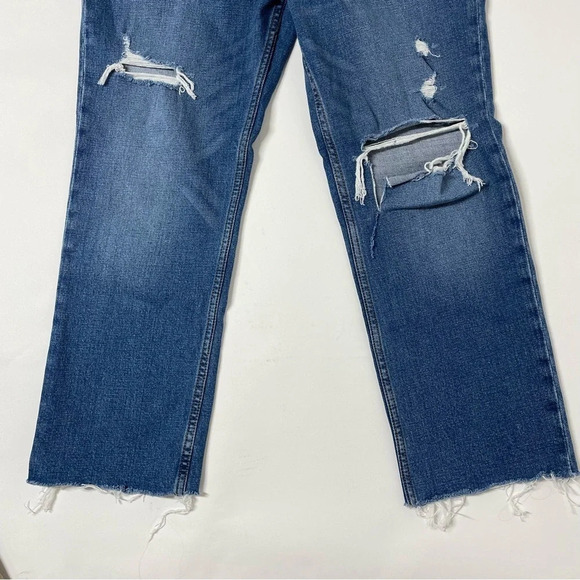Abercrombie & Fitch The Ankle Straight Ultra High Rise Jean Size 28 / 6 - Picture 3 of 12